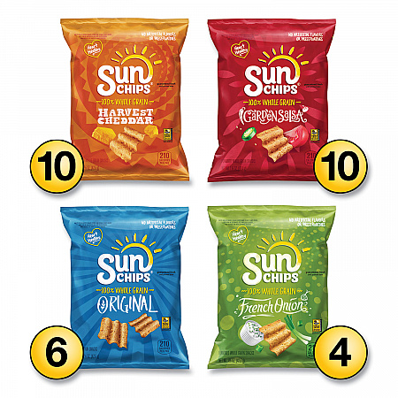 Variety Mix, Assorted Flavors, 1.5 oz Bags, 30 Bags/Carton (29500009)