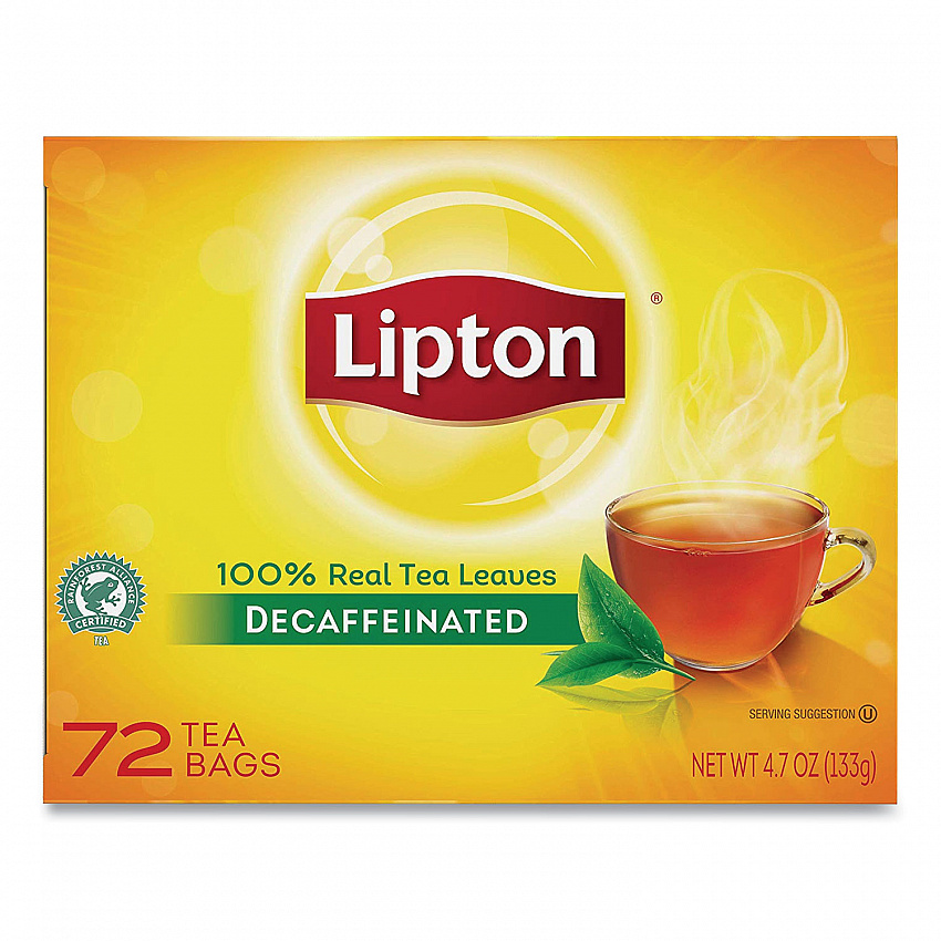 Tea Bags, Decaffeinated, 72/Box (290)