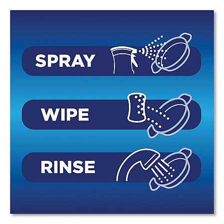 Platinum Powerwash Dish Spray, Fresh Scent, 16 oz Spray Bottle, 2/Pack (31836PK)