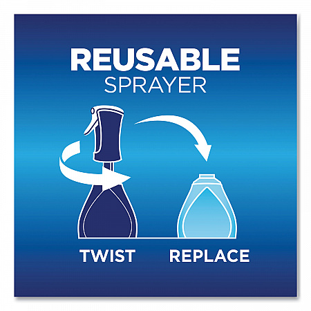 Platinum Powerwash Dish Spray, Fresh Scent, 16 oz Spray Bottle, 2/Pack (31836PK)