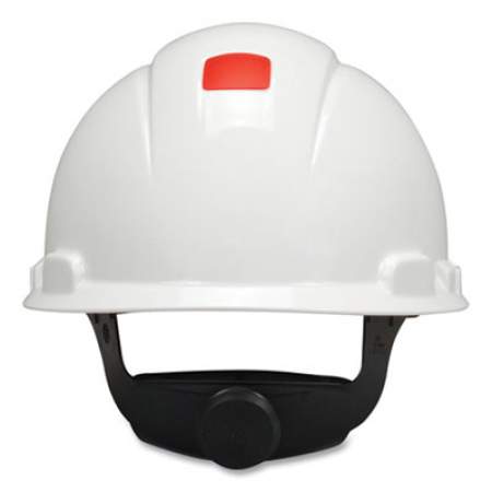 3M H-700 Series Hard Hat with Four Point Ratchet Suspension, UVicator Sensor, White (H701RUV)