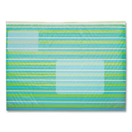 Scotch Decorative Plastic Bubble Mailer, #5, Bubble Lining, Self-Adhesive Closure, 10.5 x 15.25, Varying Multicolor Pattern (392919)