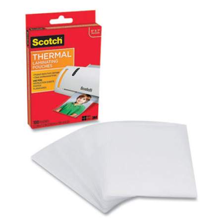 Scotch Laminating Pouches, 5 mil, 5" x 7", Clear, 100/Pack (TP5903100)