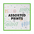 Quilted Napkins, 1-Ply, 12.1 x 12, Assorted - Print or White, 200/Pack (34885)