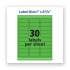 Avery High-Visibility Permanent Laser ID Labels, 1 x 2 5/8, Neon Green, 750/Pack (5971)