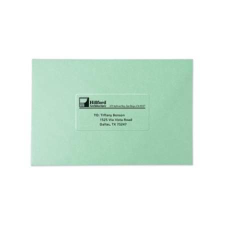 Avery Copier Mailing Labels, Copiers, 1 x 2.81, Clear, 33/Sheet, 70 Sheets/Pack (5311)