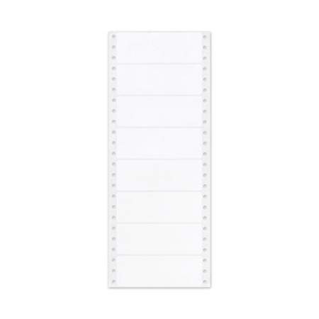 Avery Dot Matrix Printer Mailing Labels, Pin-Fed Printers, 1.44 x 4, White, 5,000/Box (4014)
