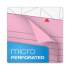 TOPS Prism + Colored Writing Pads, Wide/Legal Rule, 50 Pastel Pink 8.5 x 11.75 Sheets, 12/Pack (63150)