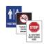Avery Surface Safe Removable Label Safety Signs, Inkjet/Laser Printers, 5 x 7, White, 2/Sheet, 15 Sheets/Pack (61511)