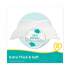 Pampers Sensitive Baby Wipes, White, Cotton, Unscented, 64/Tub (19505EA)