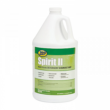 Spirit II Ready-to-Use Disinfectant, Citrus Scent, 1 gal Bottle, 4/Carton (67923)