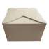 Dura Takeout Containers, 7.87 x 5.51 x 3.54, White, 160/Carton (TTGCW4)