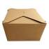 Dura Takeout Containers, 7.87 x 5.51 x 3.54, Kraft, 160/Carton (TTGCK4)