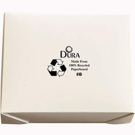 Dura Takeout Containers, 5.98 x 4.72 x 2.51, White, 300/Carton (TTGCW8)