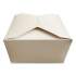 Dura Takeout Containers, 5.98 x 4.72 x 2.51, White, 300/Carton (TTGCW8)