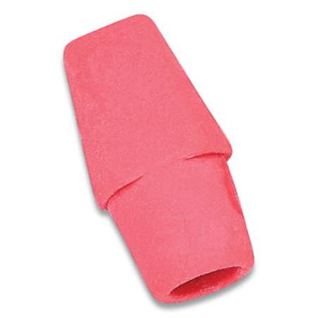 Dixon Wedge Cap Erasers, Pink, Rubber, 144/Box (382726)
