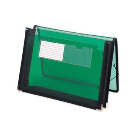Smead Poly Wallets, 2.25" Expansion, 1 Section, Letter Size, Translucent Green (71951)