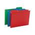 Smead FasTab Hanging Folders, Letter Size, 1/3-Cut Tab, Assorted, 18/Box (64028)