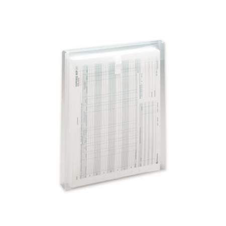 Smead Top-Load Envelope, Fold Flap Closure, 9.75 x 11.63, Clear, 5/Pack (89670)