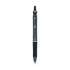Pilot Acroball Colors Advanced Ink Ballpoint Pen, Retractable, Medium 1 mm, Black Ink, Black Barrel, Dozen (31810)