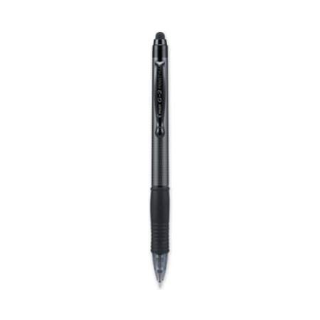 Pilot G2 Gel Pen/Stylus, Retractable, Fine 0.7 mm, Black Ink, Assorted Barrel Colors, 2/Pack (2716379)