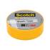 Scotch Expressions Washi Tape, 1.25" Core, 0.59" x 32.75 ft, Yellow (70005189140)