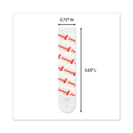 Command Refill Strips, Removable, Holds up to 5 lbs, 0.75  x 3.65, White, 6/Pack (70006903176)