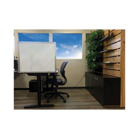 Ghent Desktop Acrylic Protection Screen, 59 x 1 x 24, Frosted (DPSF2459A)