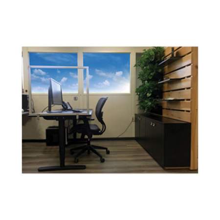 Ghent Desktop Acrylic Protection Screen, 59 x 1 x 24, Clear (DPSC2459A)