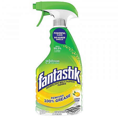 Disinfectant Multi-Purpose Cleaner Lemon Scent, 32 oz Spray Bottle, 8/Carton (366094)