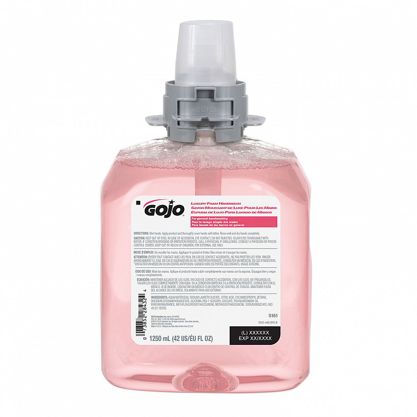 Luxury Foam Handwash Refill, For FMX-12 Dispenser, Refreshing Cranberry Scent, 1,250 mL, 4/Carton (516104CT)