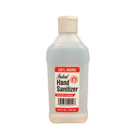 GEN Gel Hand Sanitizer, 12 oz Bottle, Unscented, 24/Carton (12SAN24)