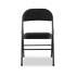 Alera Steel Folding Chair, Supports Up to 300 lb, Graphite, 4/Carton (FCPF7B)