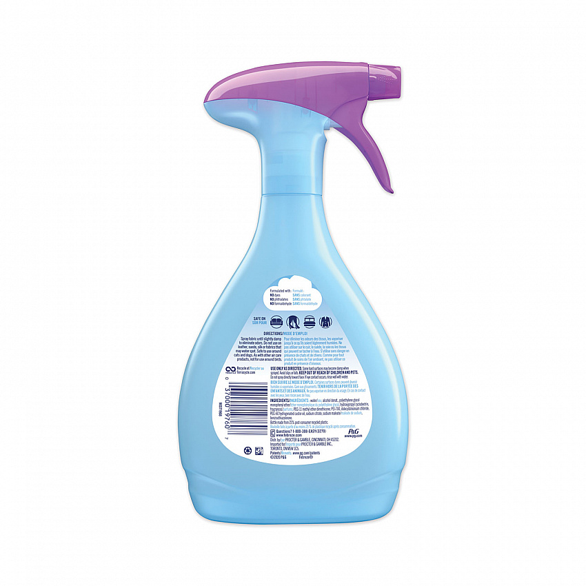 FABRIC Refresher/Odor Eliminator, Spring and Renewal, 27 oz Spray Bottle (97589EA)