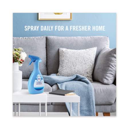 Febreze FABRIC Refresher/Odor Eliminator, Extra Strength, Original, 16.9 oz Spray Bottle, 8/Carton (84220)