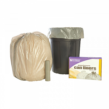 8105015171379, SKILCRAFT Linear Low Density Can Liners, 45 gal, 1 mil, 40