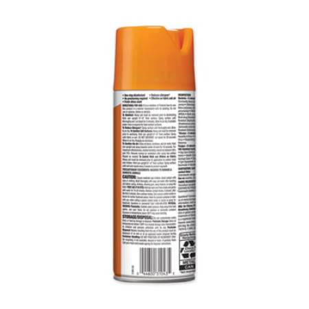 Clorox 4-in-One Disinfectant and Sanitizer, Citrus, 14 oz Aerosol Spray (31043)