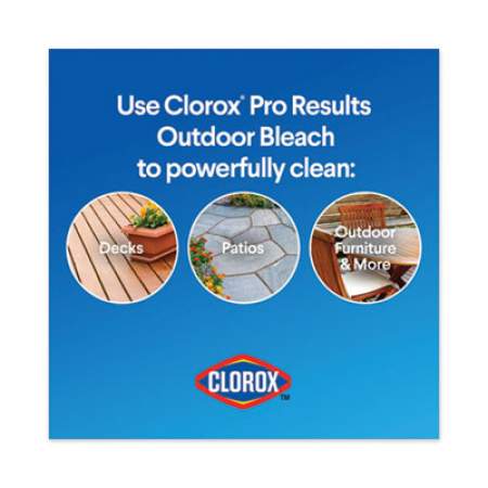Clorox Outdoor Bleach, 81 oz Bottle, 6/Carton (32438)