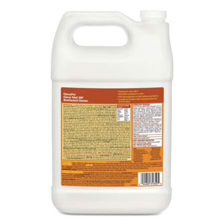 Clorox Total 360 Disinfectant Cleaner, 128 oz Bottle, 4/Carton (31650)