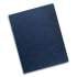 Fellowes Linen Texture Binding System Covers, 11-1/4 x 8-3/4, Navy, 200/Pack (52113)