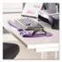 Fellowes Gel Crystals Keyboard Wrist Rest, 18.5" x 2.25", Purple (91437)
