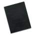 Fellowes Executive Leather-Like Presentation Cover, Round, 11-1/4 x 8-3/4, Black, 200/PK (52149)