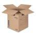 Bankers Box SmoothMove Basic Moving Boxes, Large, Regular Slotted Container (RSC), 18" x 18" x 24", Brown Kraft/Blue, 15/Carton (7714001)