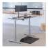 Fellowes Cambio Height Adjustable Desk Base, 72" x 30" x 24.75" to 50.25", Silver (9682001)
