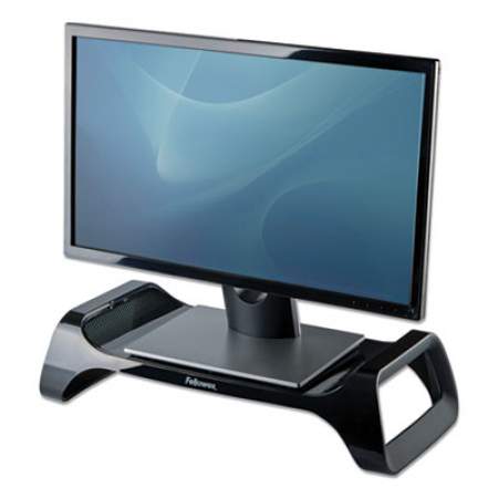 Fellowes I-Spire Series Monitor Lift, 20" x 8.88" x 4.88", Black, Supports 25 lbs (9472301)