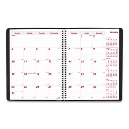 Brownline Essential Collection 14-Month Ruled Monthly Planner, 11 x 8.5, Black Cover, 14-Month (Dec to Jan): 2021 to 2023 (CB1262BLK)