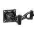 Fellowes Professional Series Depth Adjustable Dual Monitor Arm, 360 deg Rotation, 37 deg Tilt, 360 deg Pan, Black, Supports 24 lb (8041701)