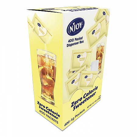 Yellow Sucralose Zero Calorie Sweetener, 0.04 oz Packet, 400/Box (83220)