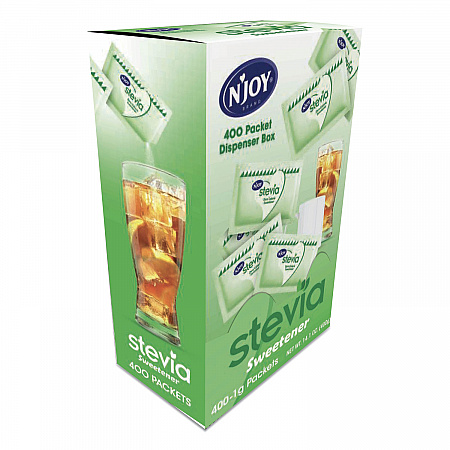 Stevia Artificial Sweetener, 0.04 oz Packet, 400/Box (83221)