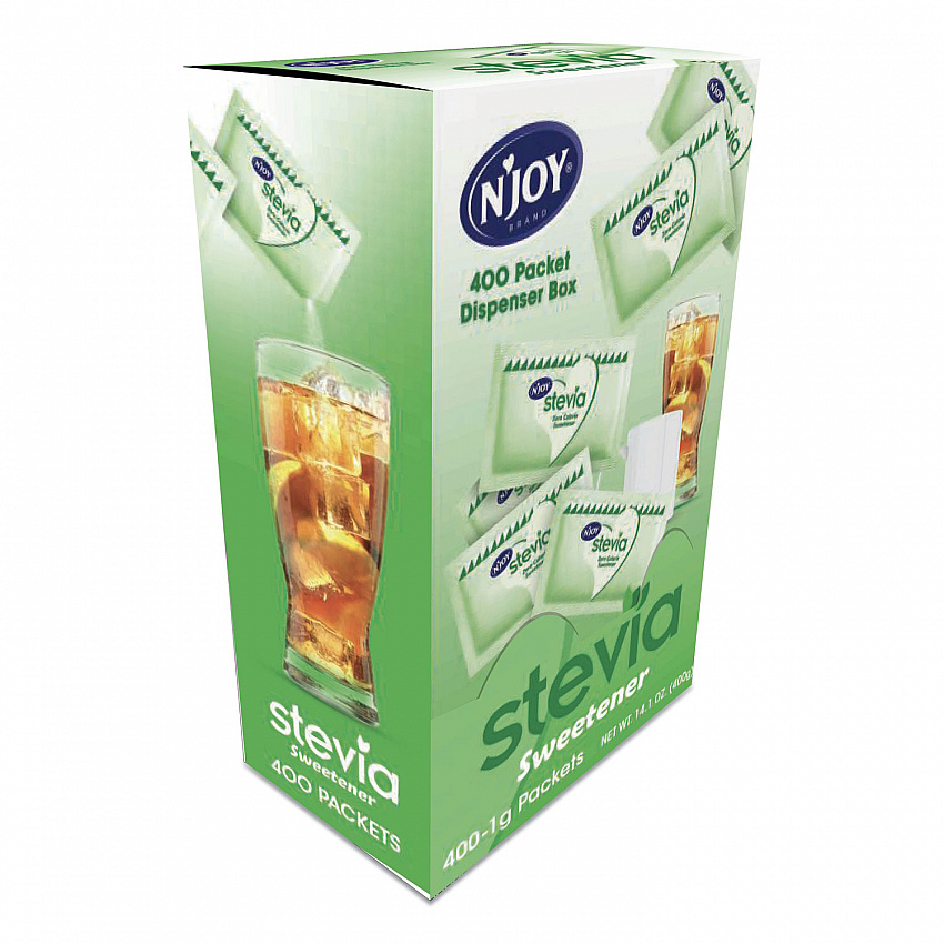 Stevia Artificial Sweetener, 0.04 oz Packet, 400/Box (83221)
